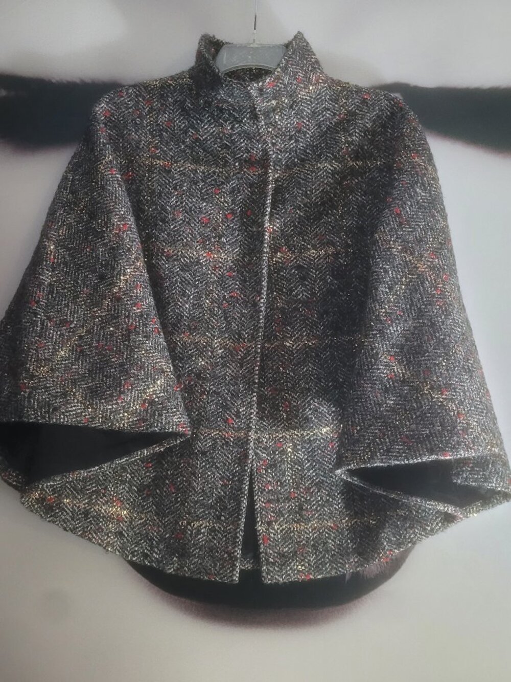 M Alpaca Wool Blend Cape